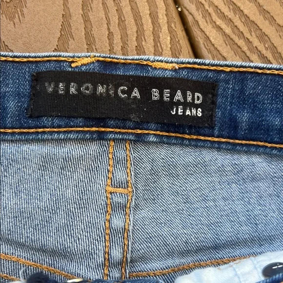 Veronica Beard, Debbie skinny high-rise Classic Blue Denim Jeans Sz 27/4 - Picture 3 of 11